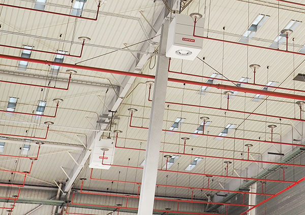 戴姆勒-奔驰储运库(北京)应用康平高大空间空调