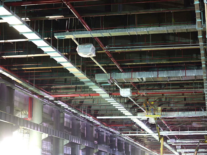 康平高大空间空调机组中标济南地铁工程